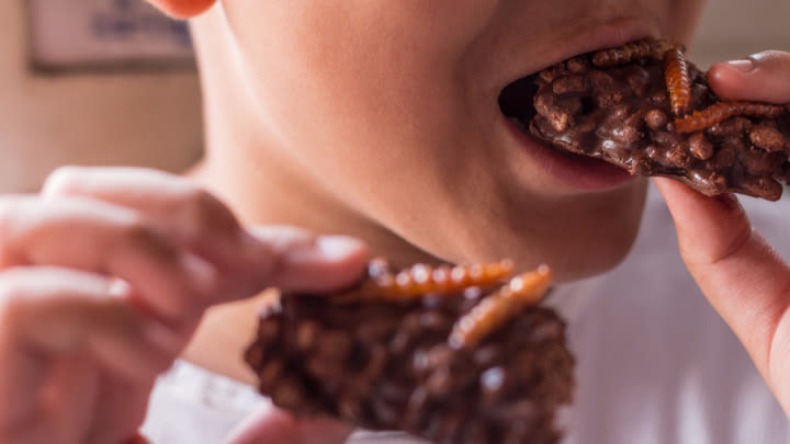Prepare yourself for chocolate wafer bars with almonds, cashews .