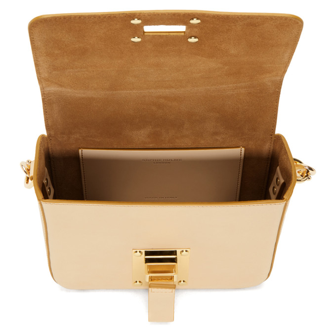sophie hulme - beige small quick bag