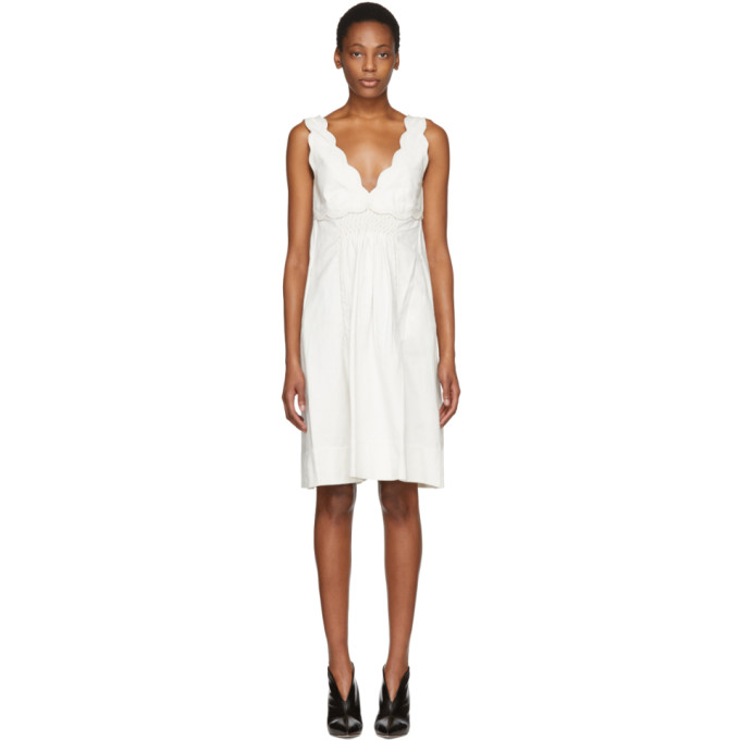 isabel marant ecru wilby wavy vintage连衣裙