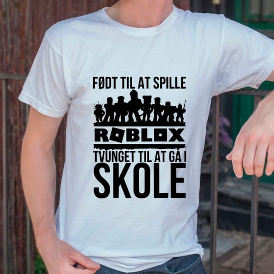 Født til at spille ROBLOX - strygemærke Født til at spille ROBLOX - strygemærke