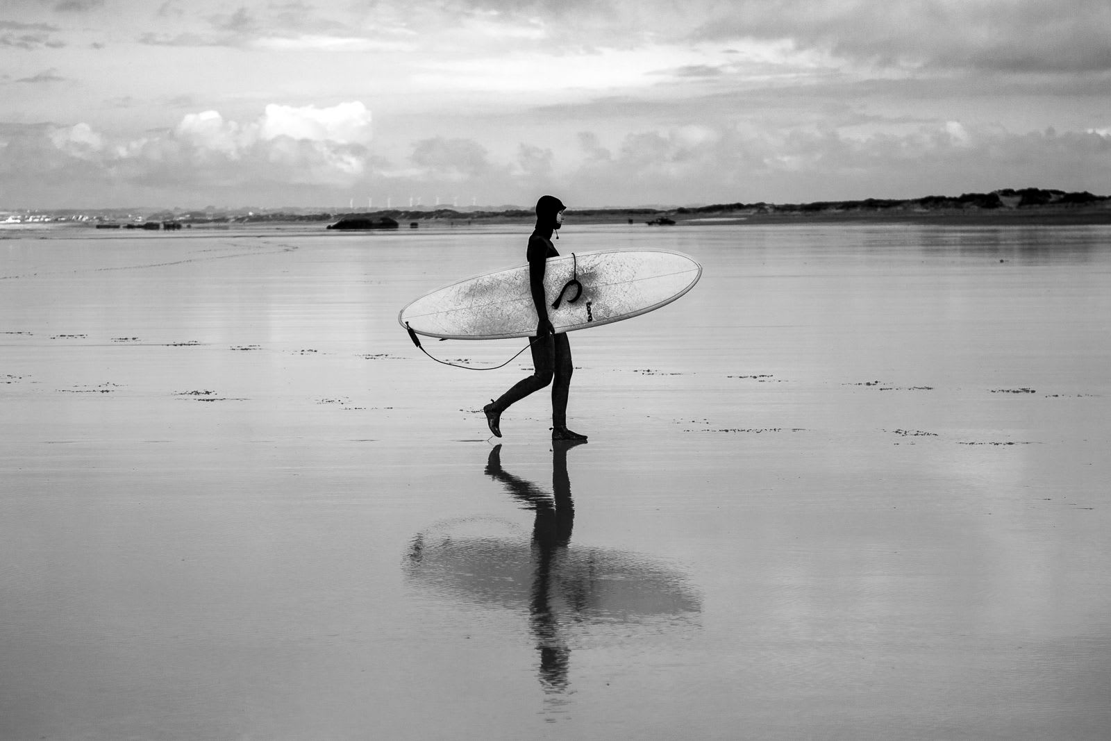 Foggy beach interlude