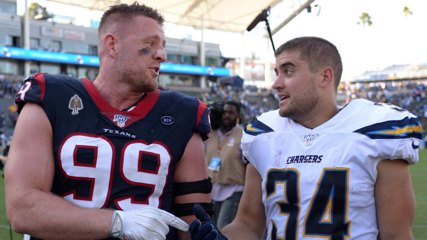 derek watt chargers jersey