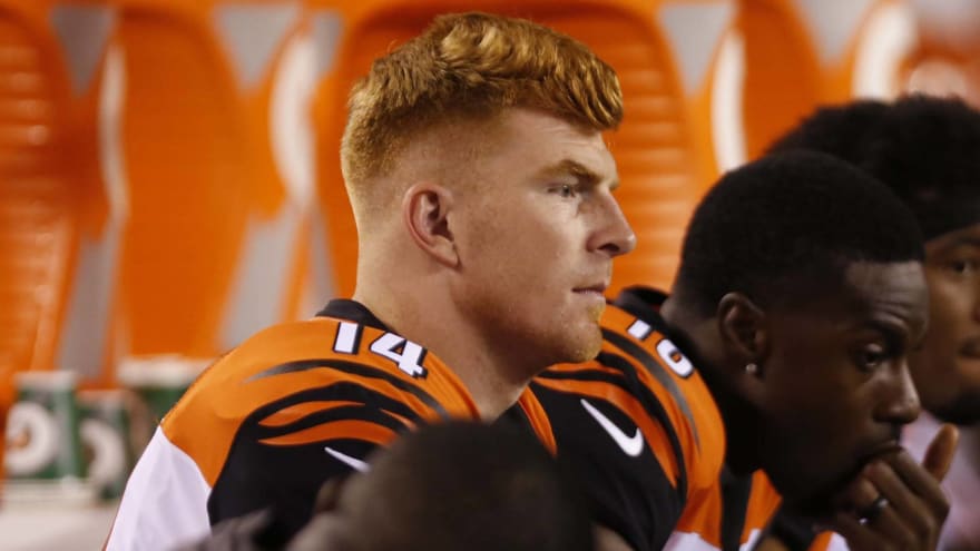 Nfl World Reacts To Bengals Benching Andy Dalton On His Birthday Yardbarker