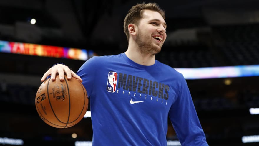 Watch Luka Doncic Doing Luka Doncic Things During Practice