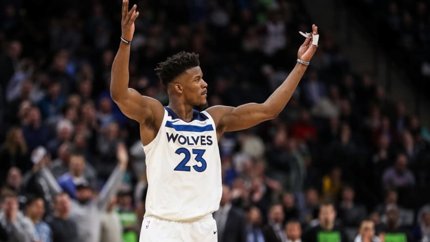 Jimmy Butler Receives Mvp Chants After Leading Minnesota To Playoffs Yardbarker