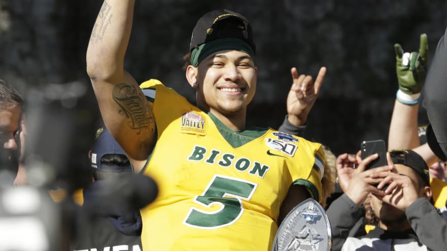 North Dakota St. QB Trey Lance declares for draft | Yardbarker