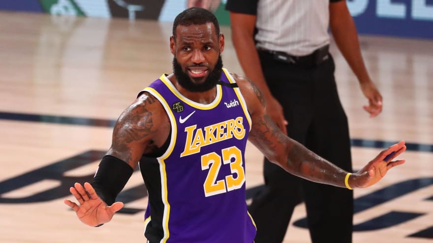 Lebron James Helps Send Lakers To Finals With Monster Triple Double Yardbarker