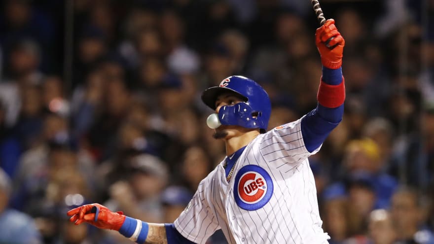 Javy Baez Hits Two Home Runs One While Blowing Bubble Yardbarker