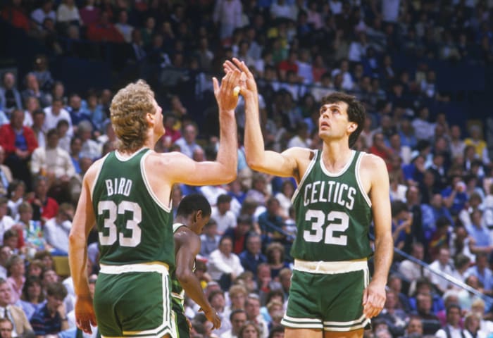 Larry Bird and Kevin McHale, Boston Celtics