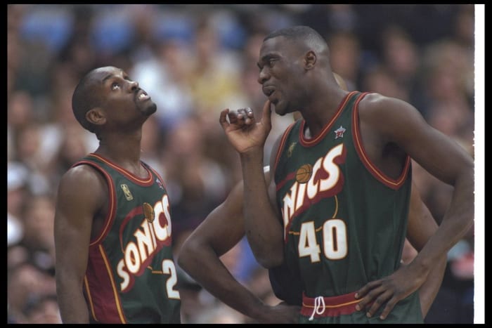 Gary Payton and Shawn Kemp, Seattle SuperSonics