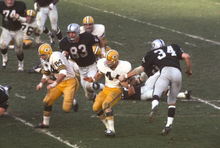 Super Bowl II: Raiders vs. Packers