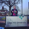 A student studying abroad with Truman State University: Ormskirk - Study Abroad at Edge Hill University