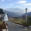 A student studying abroad with Naropa University: Bhutan Study Abroad Program