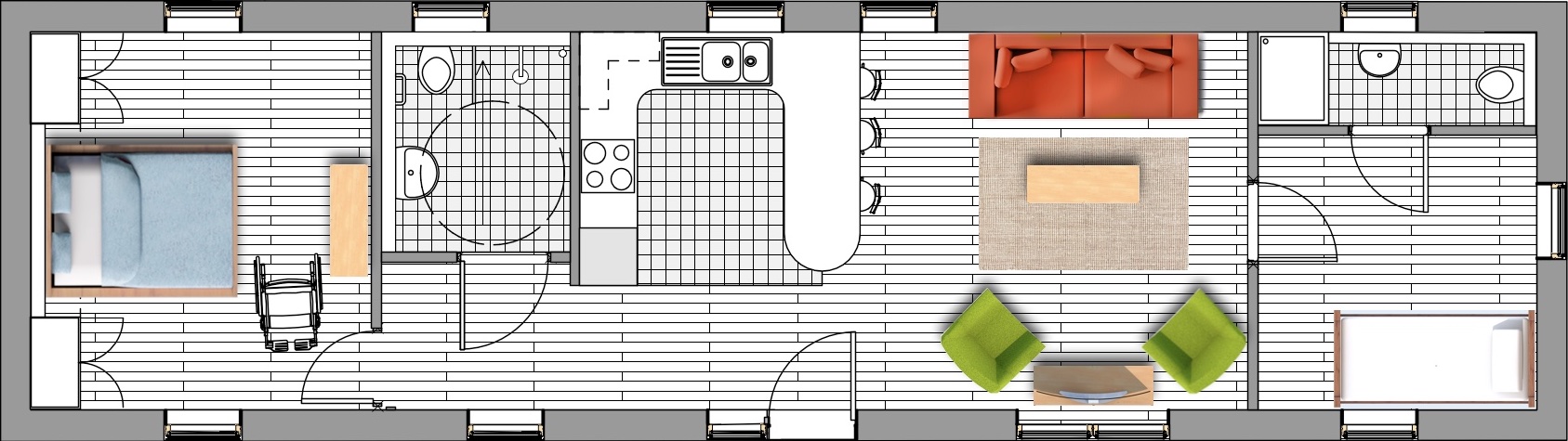 Agile T62 Accessible Living 2022 2B3P property AccessiblePRS