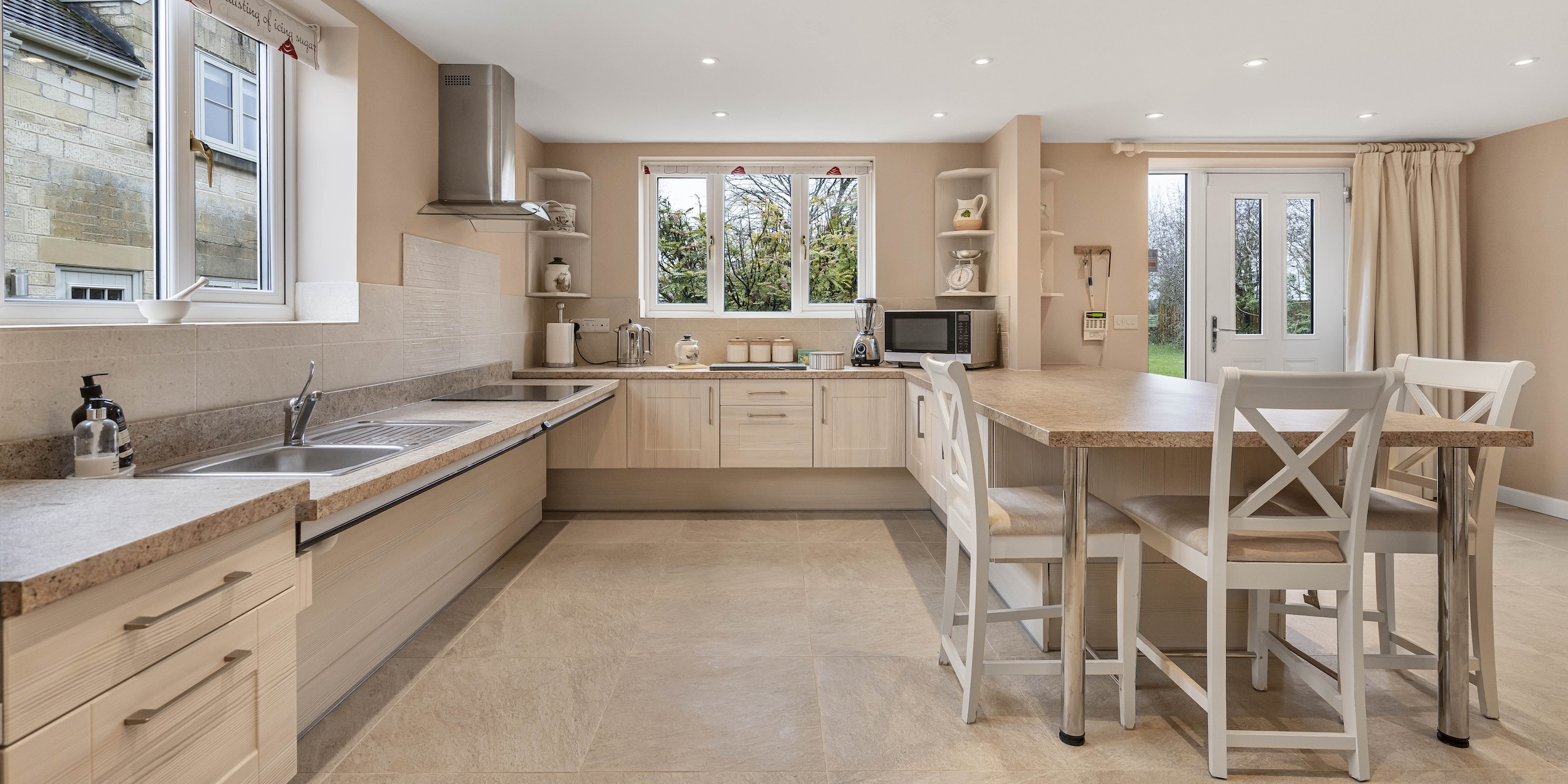 Two bedroom wheelchair accessible house to rent Bibury Cotswolds Gloucestershire AccessiblePRS