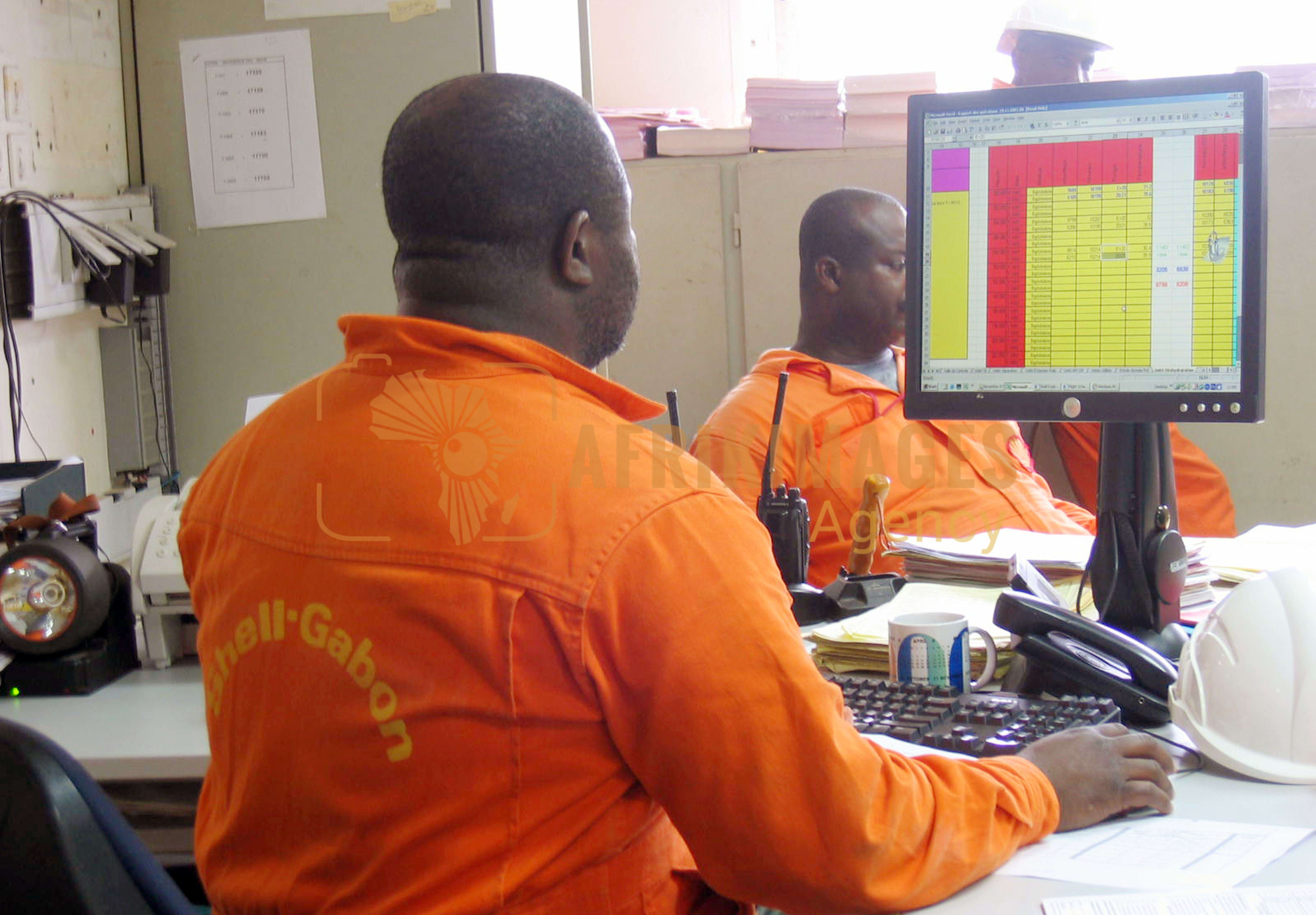 Afrikimages gabon / énergie 