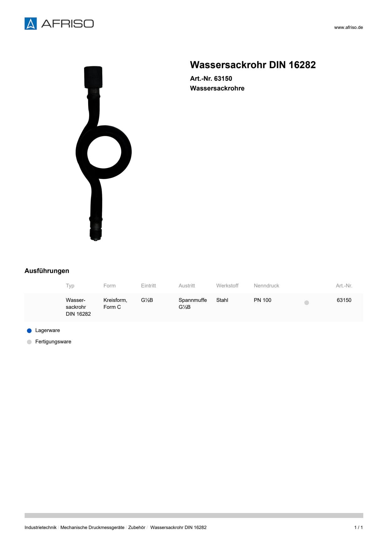 AFRISO_WASSERSACKROHR-DIN-16282-WASSERSACKROHRE_63150_DEU_CHE.PDF
