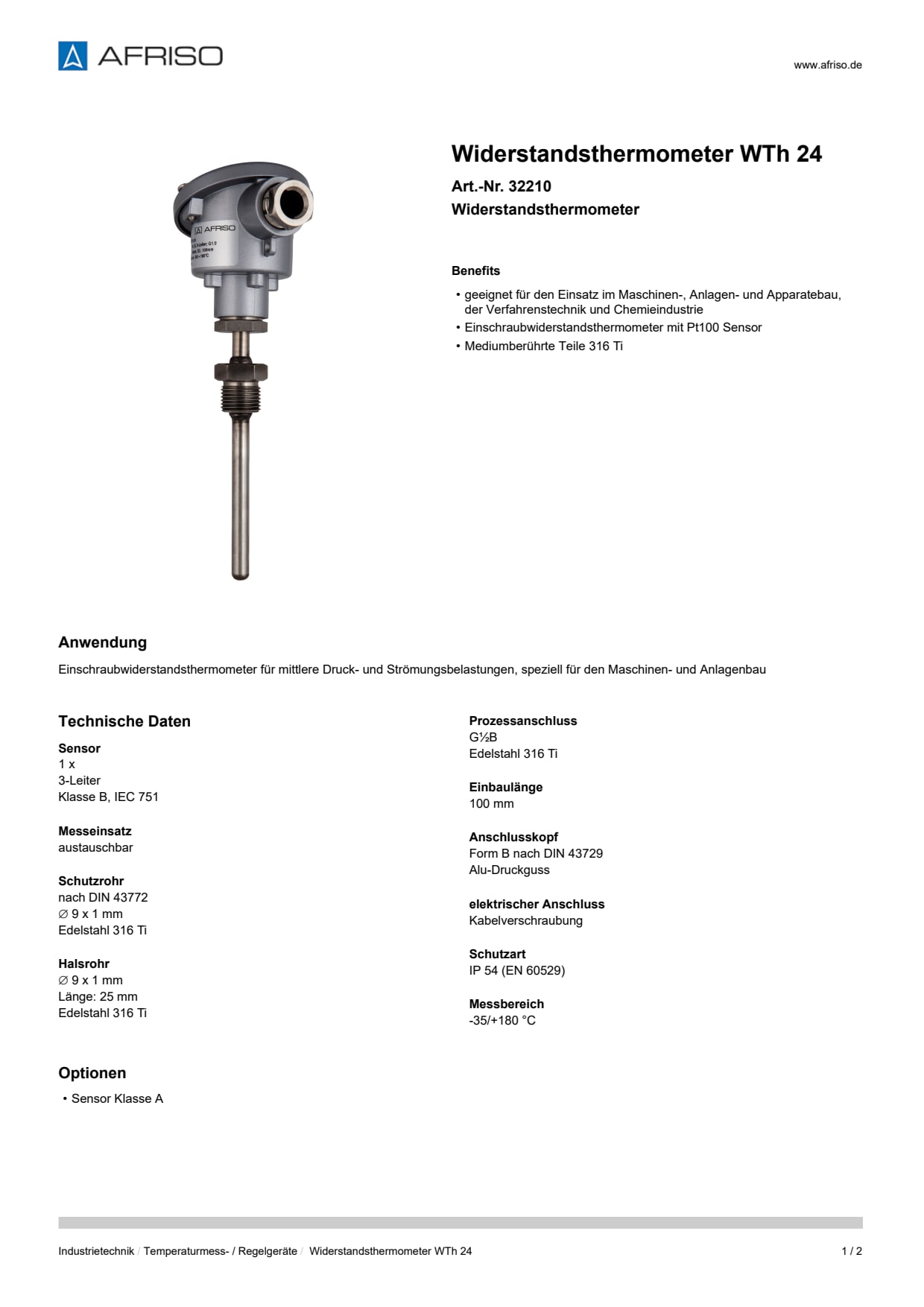 AFRISO_WIDERSTANDSTHERMOMETER-WTH-24-WIDERSTANDSTHERMOMETER_32210_DEU_CHE.PDF