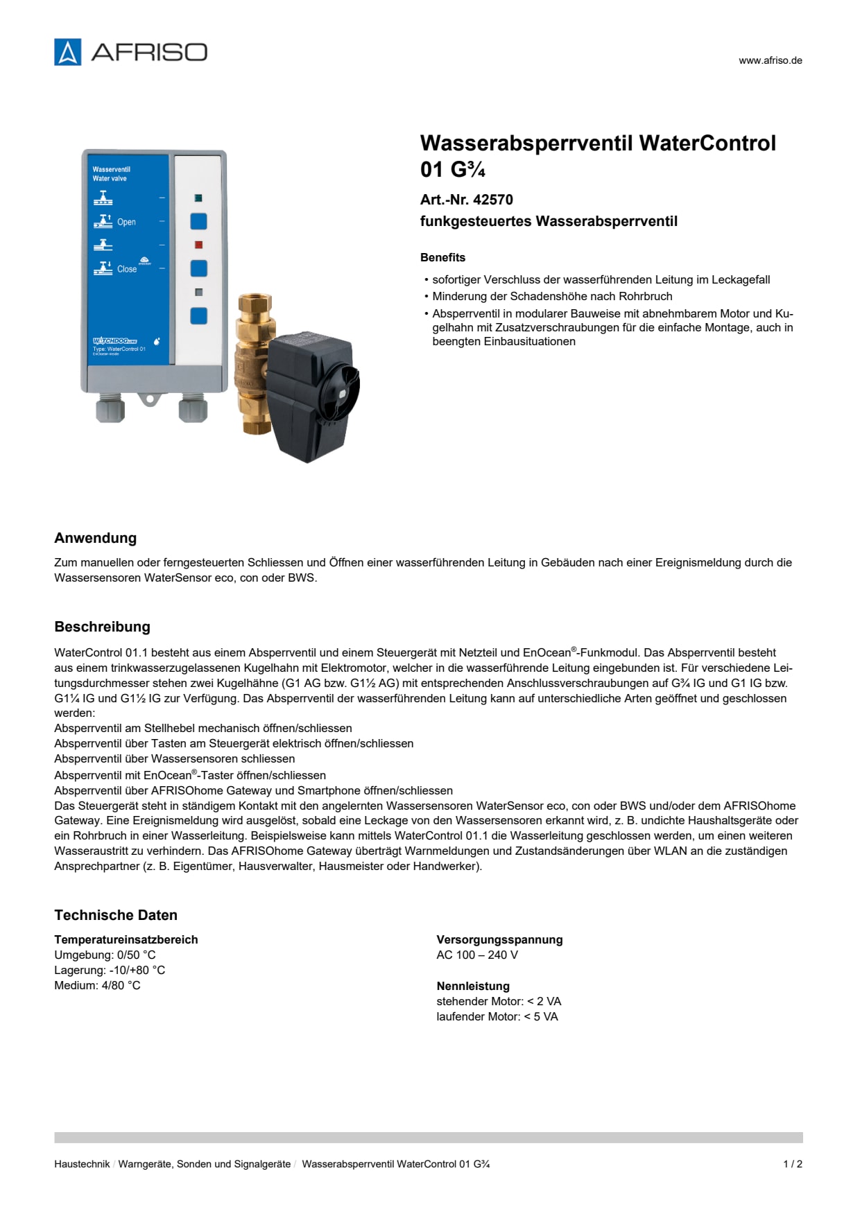 AFRISO_WASSERABSPERRVENTIL-WATERCONTROL-01-G--FUNKGESTEUERTES-WASSERABSPERRVENTIL_42570_DEU_CHE.PDF