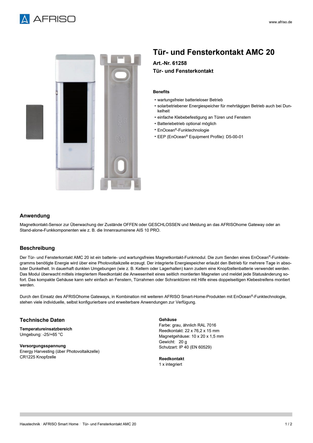 AFRISO_TUER--UND-FENSTERKONTAKT-AMC-20-TUER--UND-FENSTERKONTAKT_61258_DEU_CHE.PDF