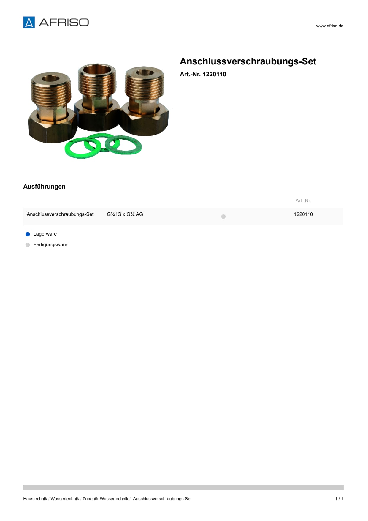 AFRISO_ANSCHLUSSVERSCHRAUBUNGS-SET_1220110_DEU_CHE.PDF