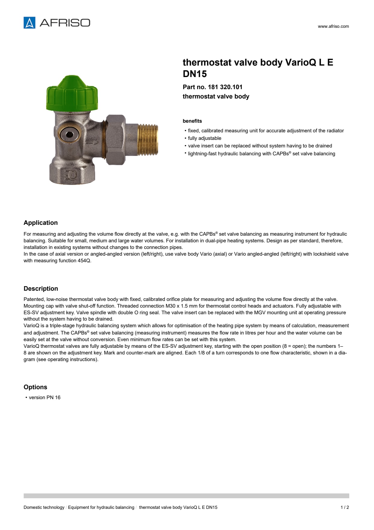 AFRISO_DATA-SHEET_THERMOSTAT-VALVE-BODY_VARIOQ-L_E-DN15_181-320-101_ENG_GBR.PDF