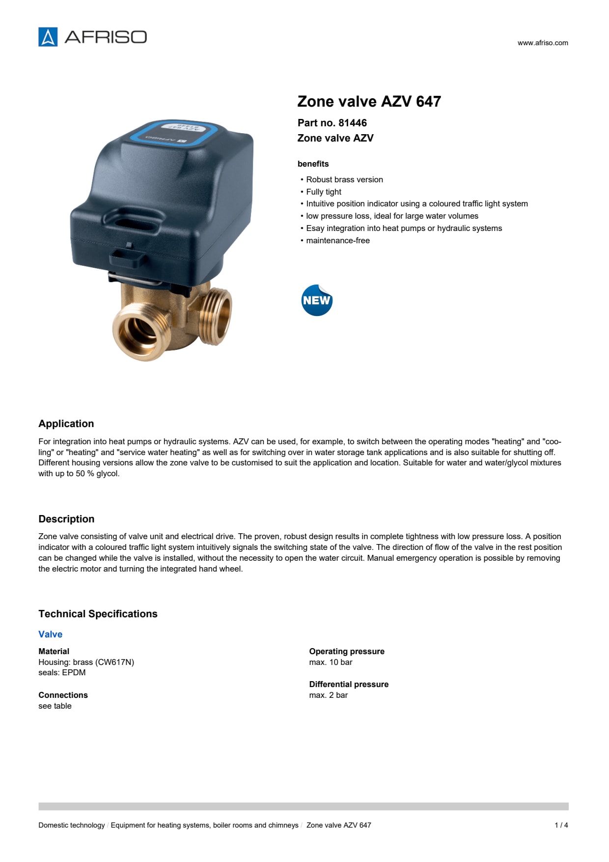 AFRISO_DATA-SHEET_ZONE-VALVE_AZV-647_81446_ENG_GBR.PDF