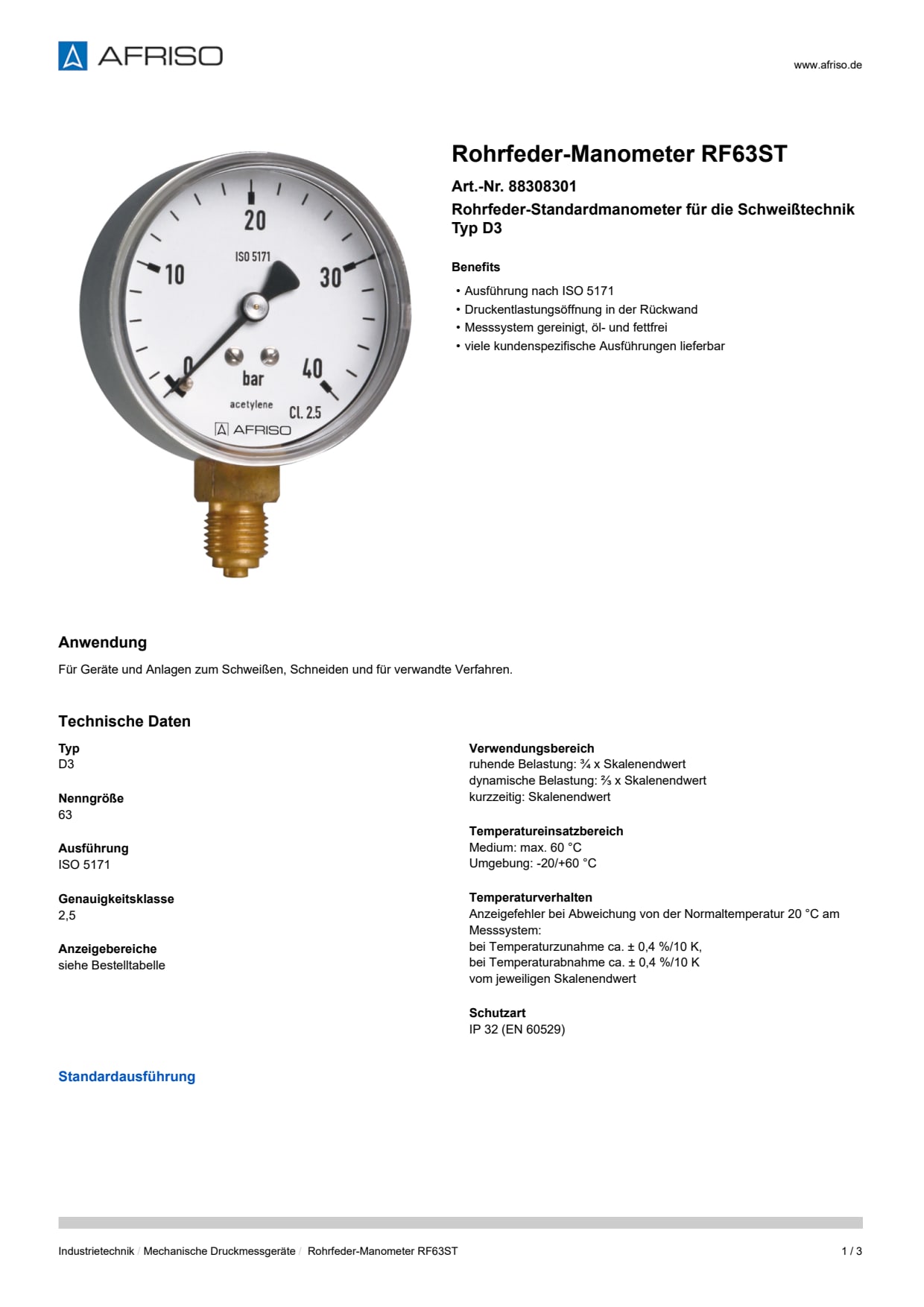 AFRISO_DATENBLATT_ROHRFEDER-MANOMETER_RF63ST_88308301_DEU_DEU.PDF