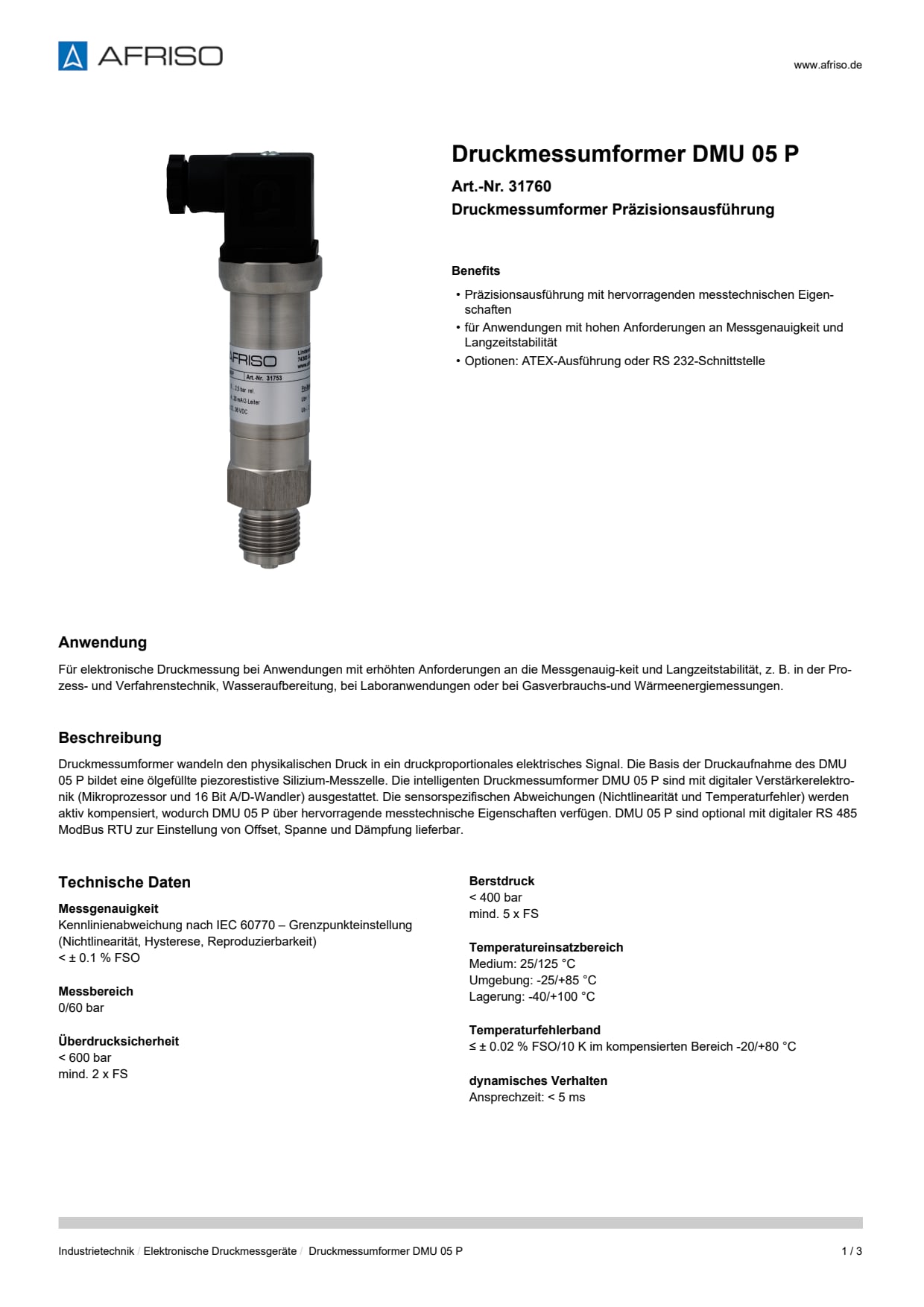 AFRISO_DATENBLATT_DRUCKMESSUMFORMER_DMU-05-P_31760_DEU_CHE.PDF
