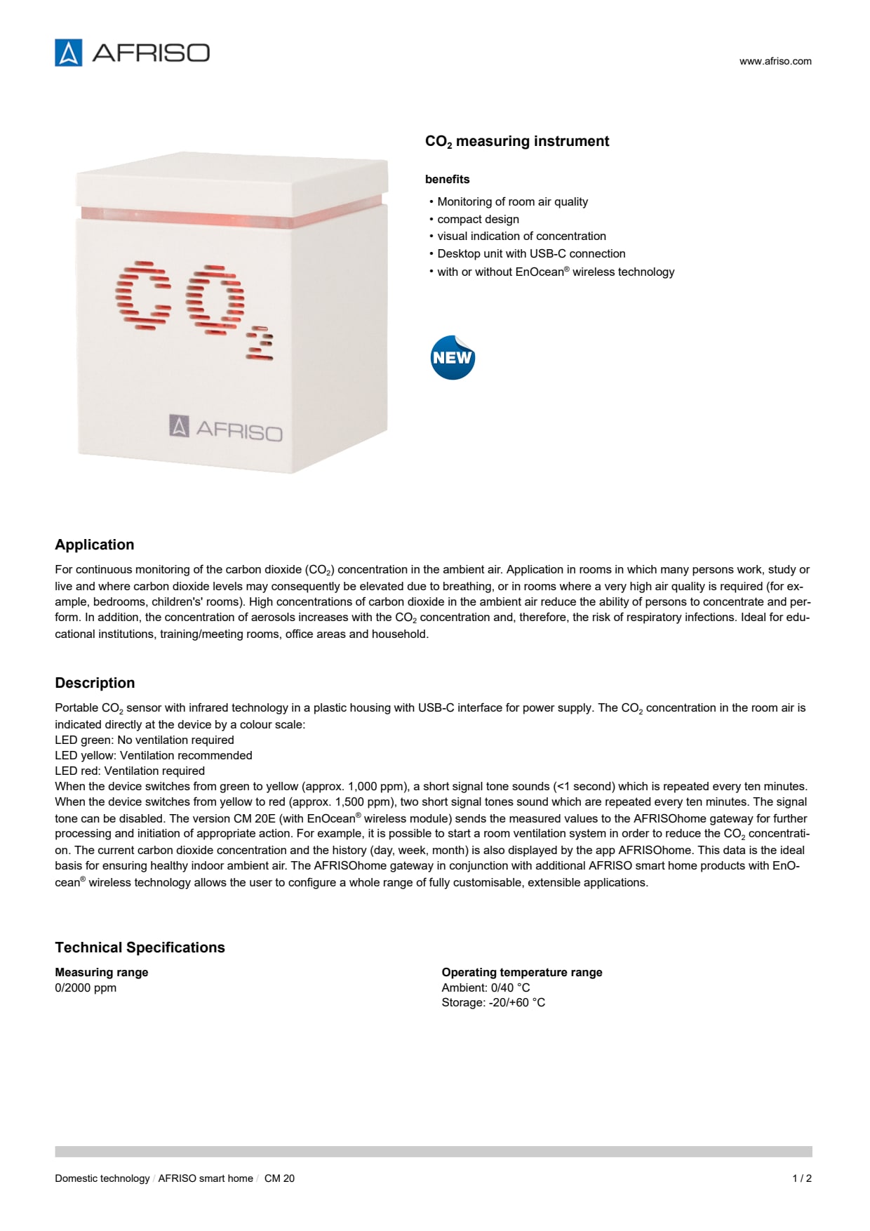 AFRISO_DATA-SHEET_CO2-MEASURING-INSTRUMENT_CM-20_P62108_ENG_GBR.PDF