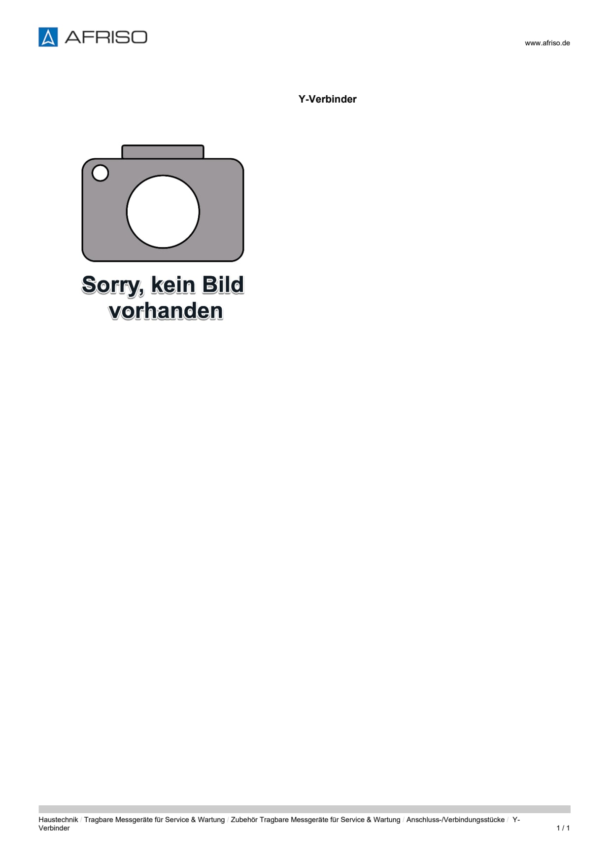 AFRISO_DATENBLATT_Y-VERBINDER_P4845_DEU_CHE.PDF