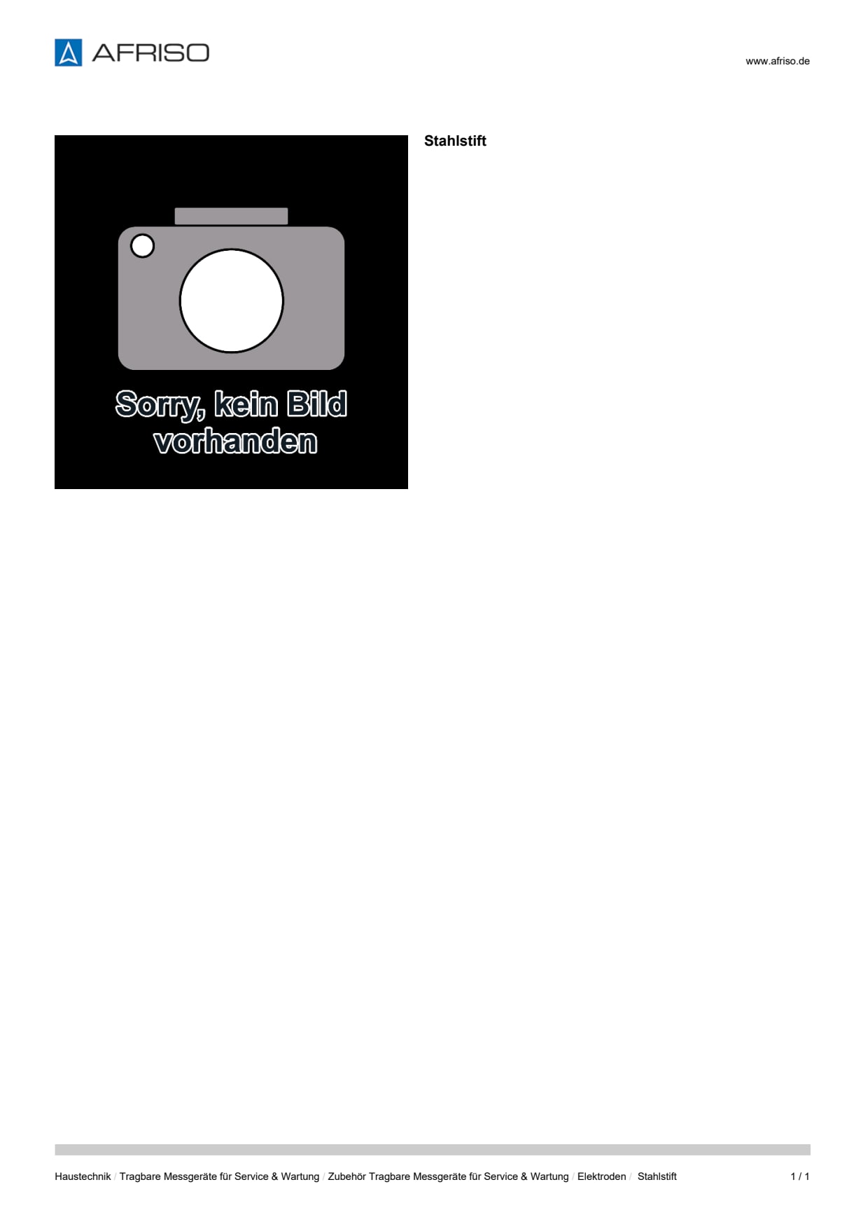 AFRISO_DATENBLATT_STAHLSTIFT_P2955_DEU_CHE.PDF
