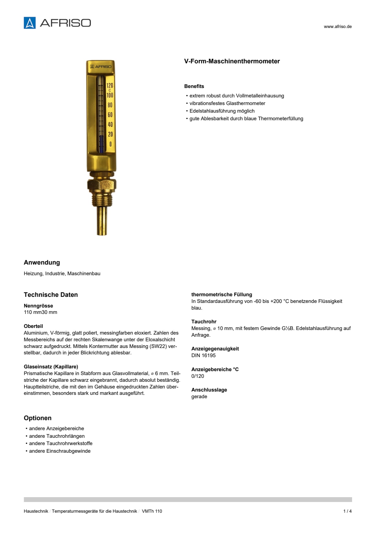 AFRISO_DATENBLATT_V-FORM-MASCHINENTHERMOMETER_VMTH-110_P12397_DEU_CHE.PDF