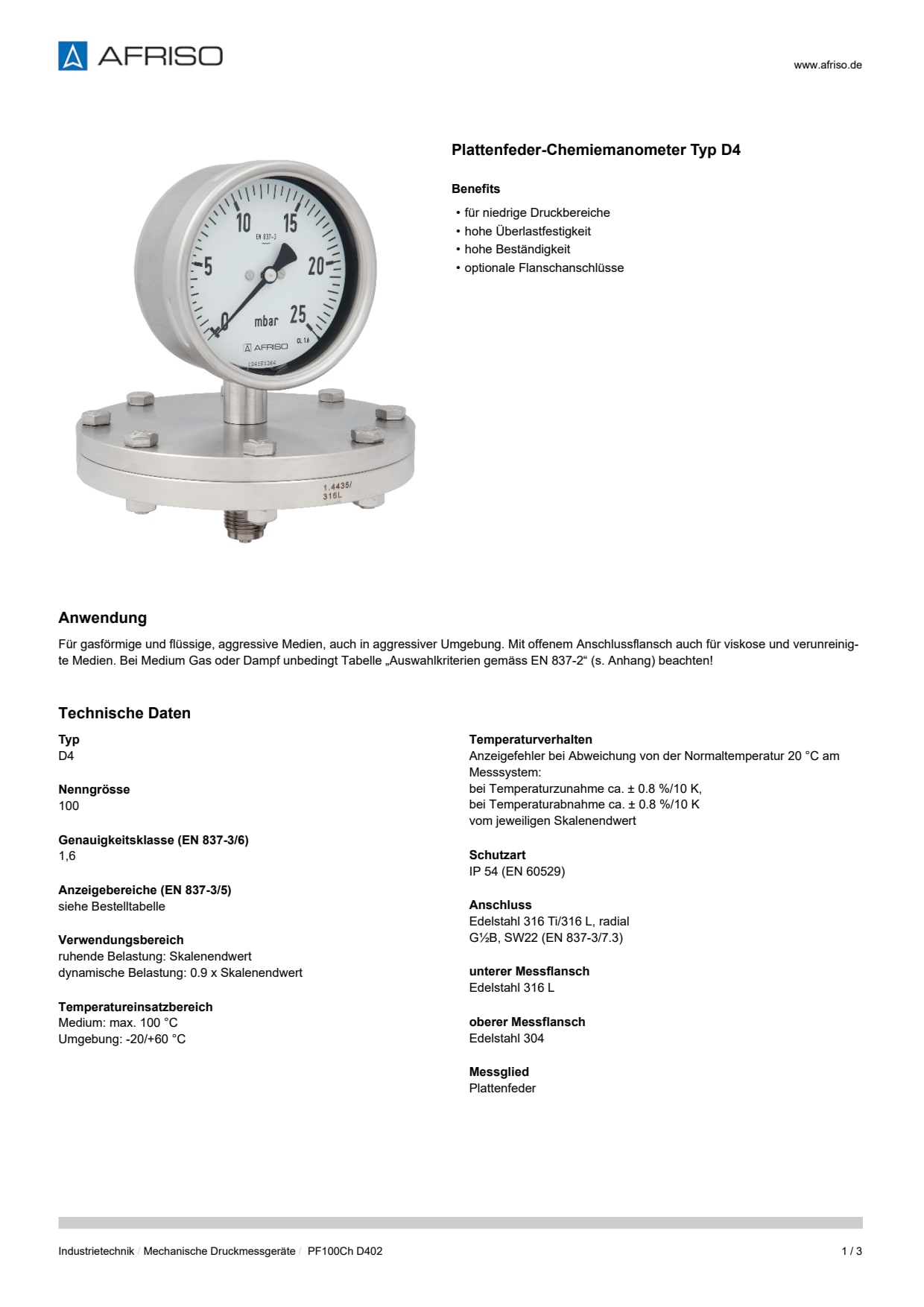 AFRISO_DATENBLATT_PLATTENFEDER-CHEMIEMANOMETER-TYP-D4_PF100CH-D402_P25509_DEU_CHE.PDF