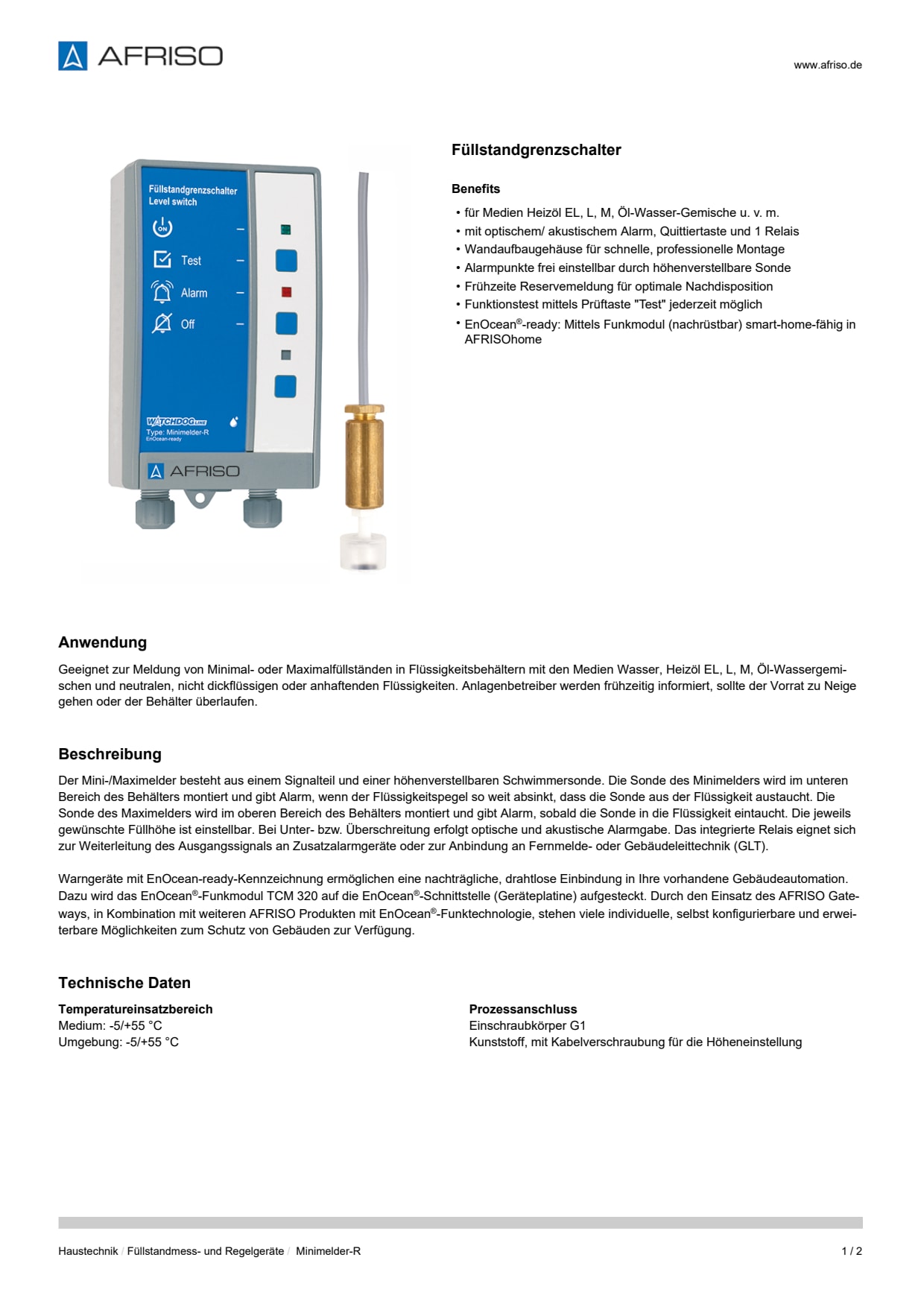 AFRISO_DATENBLATT_FUELLSTANDGRENZSCHALTER_MINIMELDER-R_P31088_DEU_CHE.PDF