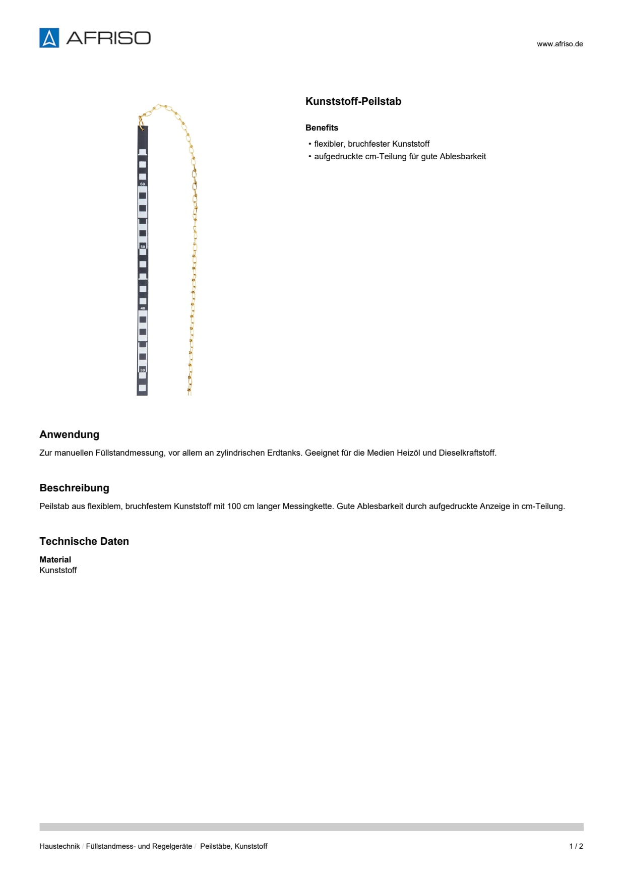 AFRISO_DATENBLATT_PEILSTAEBE--KUNSTSTOFF_P31044_DEU_CHE.PDF