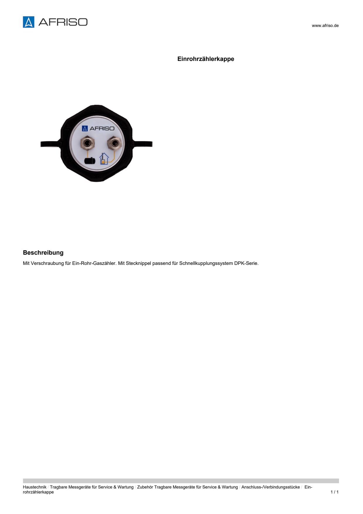 AFRISO_DATENBLATT_EINROHRZAEHLERKAPPE_P28352_DEU_CHE.PDF