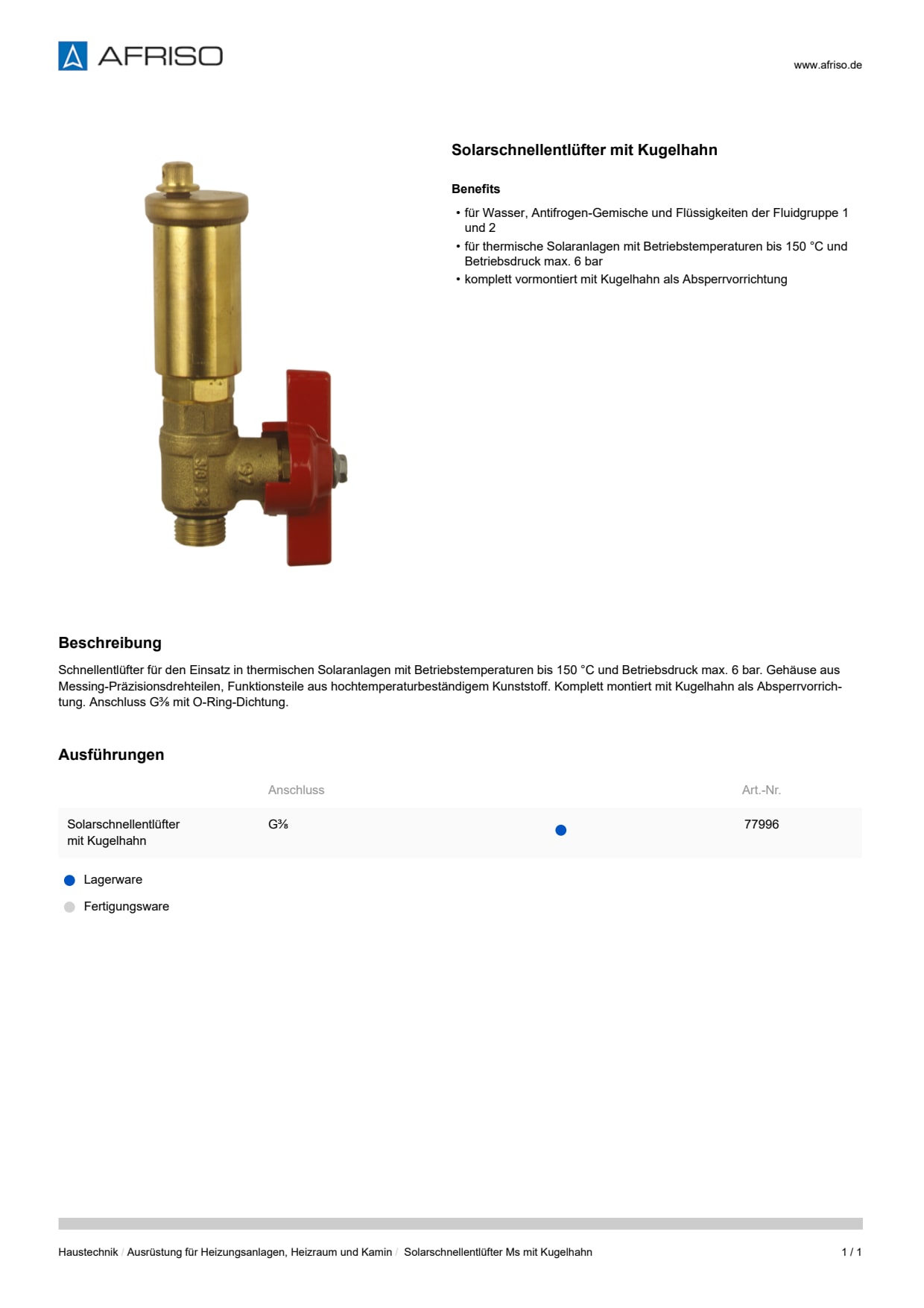 AFRISO_DATENBLATT_SOLARSCHNELLENTLUEFTER-MS-MIT-KUGELHAHN_P31753_DEU_CHE.PDF