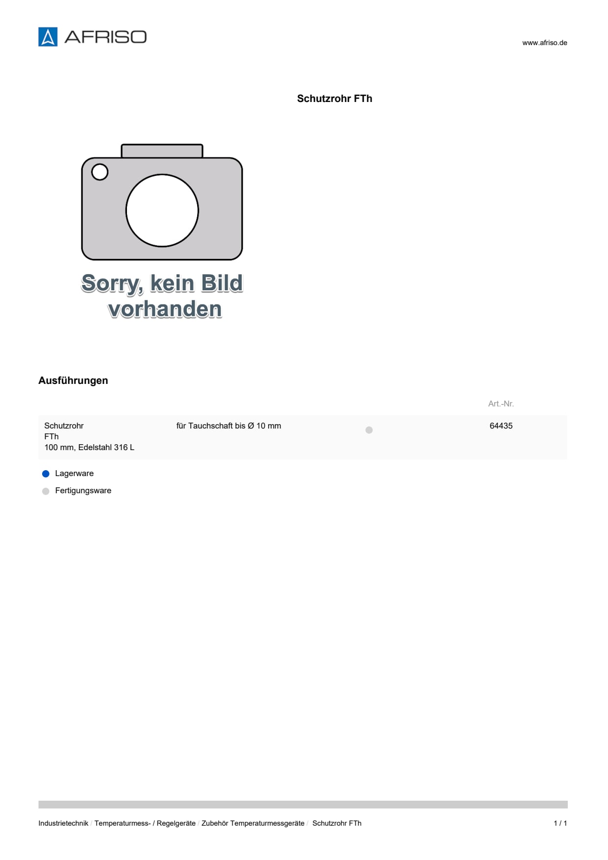 AFRISO_DATENBLATT_SCHUTZROHR-FTH_P32947_DEU_CHE.PDF