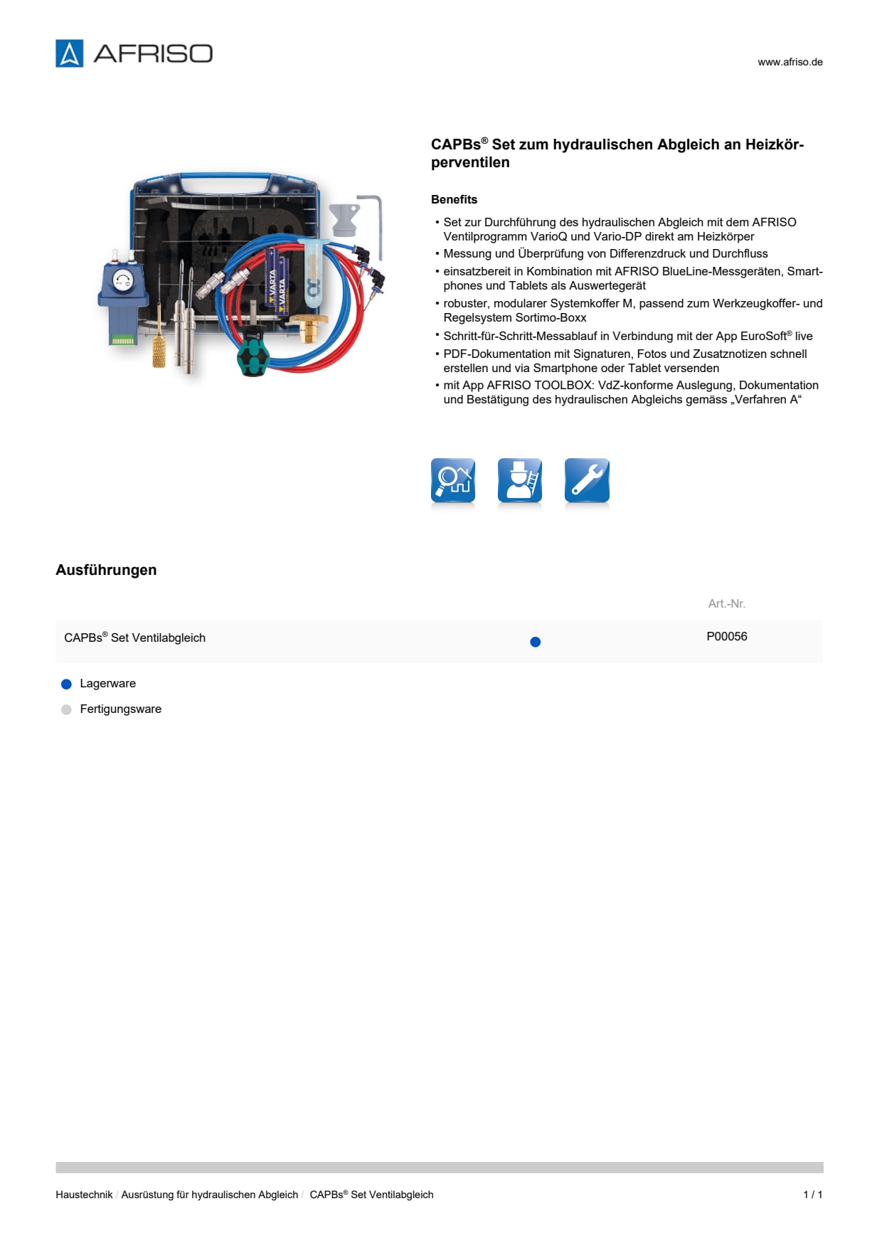 AFRISO_DATENBLATT_CAPBS-SET-ZUM-HYDRAULISCHEN-ABGLEICH-AN-HEIZKOERPERVENTILEN_CAPBS-SET-VENTILABGLEICH_P59631_DEU_CHE.PDF