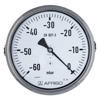 Kapselfeder-Standardmanometer KP160 