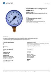AFRISO_STANDARD-BOURDON-TUBE-PRESSURE-GAUGES-RF63-STANDARD-BOURDON-TUBE-PRESSURE-GAUGES_85103101_ENG_GBR.PDF