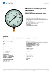 AFRISO_STANDARD-BOURDON-TUBE-PRESSURE-GAUGES-RF160-STANDARD-BOURDON-TUBE-PRESSURE-GAUGE_85261201_ENG_GBR.PDF