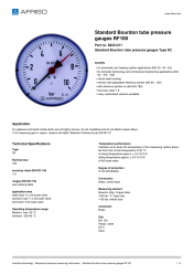 AFRISO_STANDARD-BOURDON-TUBE-PRESSURE-GAUGES-RF100-STANDARD-BOURDON-TUBE-PRESSURE-GAUGE_85221211_ENG_GBR.PDF