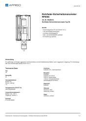 AFRISO_ROHRFEDER-SICHERHEITSMANOMETER-RF63SI-ROHRFEDER-SICHERHEITSMANOMETER-TYP-D4_85420412_DEU_DEU.PDF
