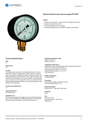 AFRISO_STANDARD-BOURDON-TUBE-PRESSURE-GAUGES-RF100DIF_ENG_GBR.PDF