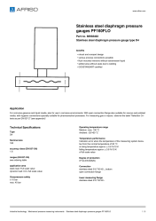 AFRISO_STAINLESS-STEEL-DIAPHRAGM-PRESSURE-GAUGES-PF160FLO-STAINLESS-STEEL-DIAPHRAGM-PRE_88938402_ENG_GBR.PDF