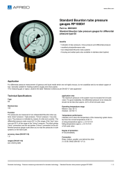 AFRISO_STANDARD-BOURDON-TUBE-PRESSURE-GAUGES-RF100DIF-STANDARD-BOURDON-TUBE-PRESSURE-GA_85616201_ENG_GBR.PDF
