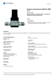 AFRISO_PRESSURE-TRANSDUCERS-DELTAFOX-DMU-11-D-PRESSURE-TRANSDUCERS-DELTAFOX-DMU-11-D-VE_31834_ENG_GBR.PDF