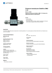 AFRISO_PRESSURE-TRANSDUCERS-DELTAFOX-DMU-11-D-PRESSURE-TRANSDUCERS-DELTAFOX-DMU-11-D-VE_31816_ENG_GBR.PDF